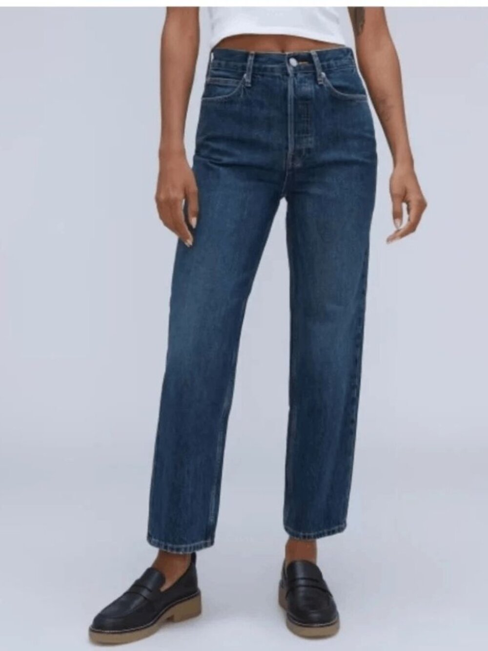 Everlane The 90s Way-High Jean 100% Organic Cotton 28 Long